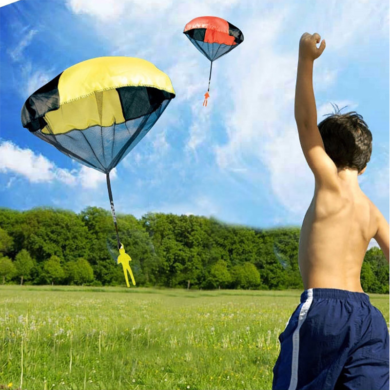 Kids Hand Throwing Parachute Toy Soldier 5