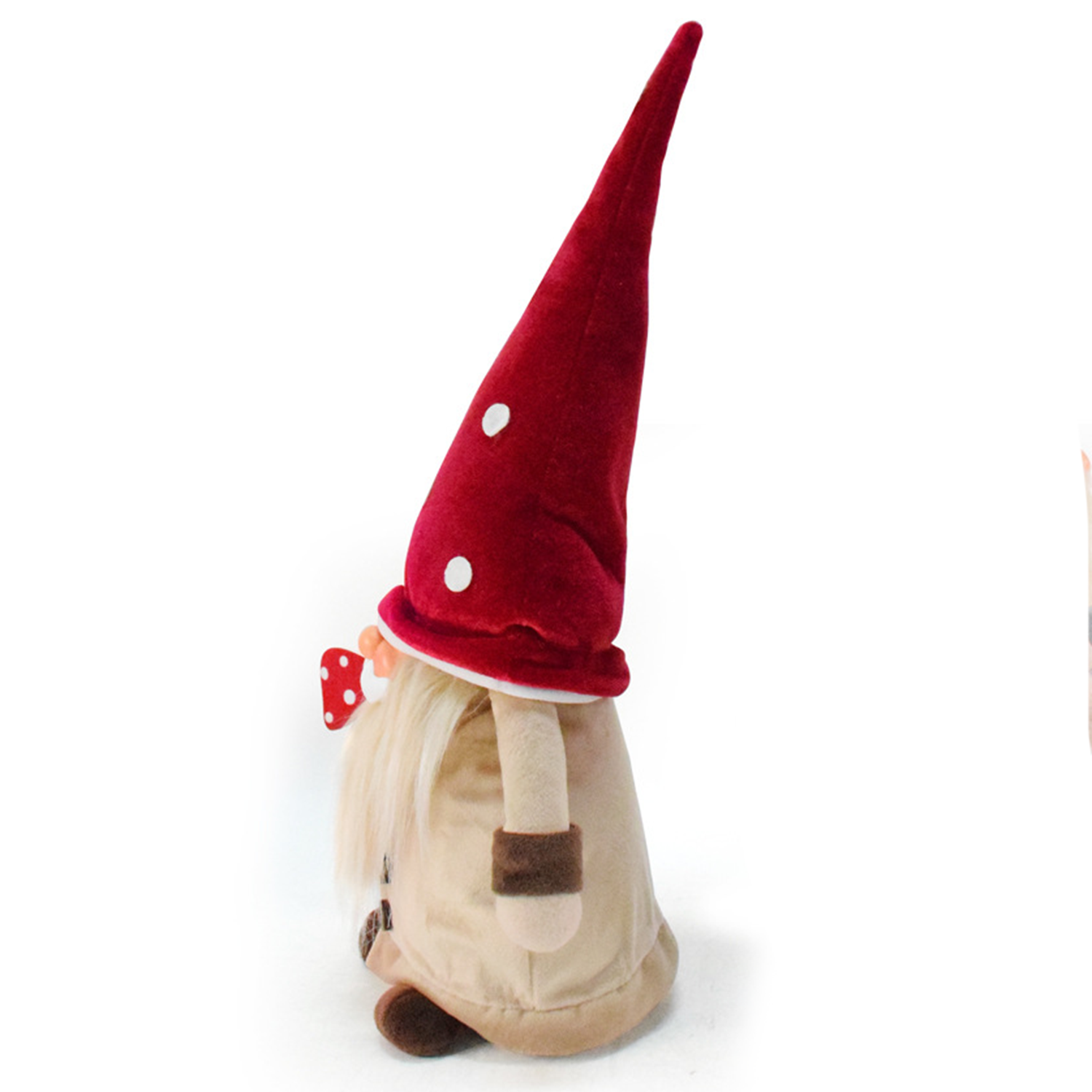 Mushroom Gnome Figurine Christmas Decorative Toy 4