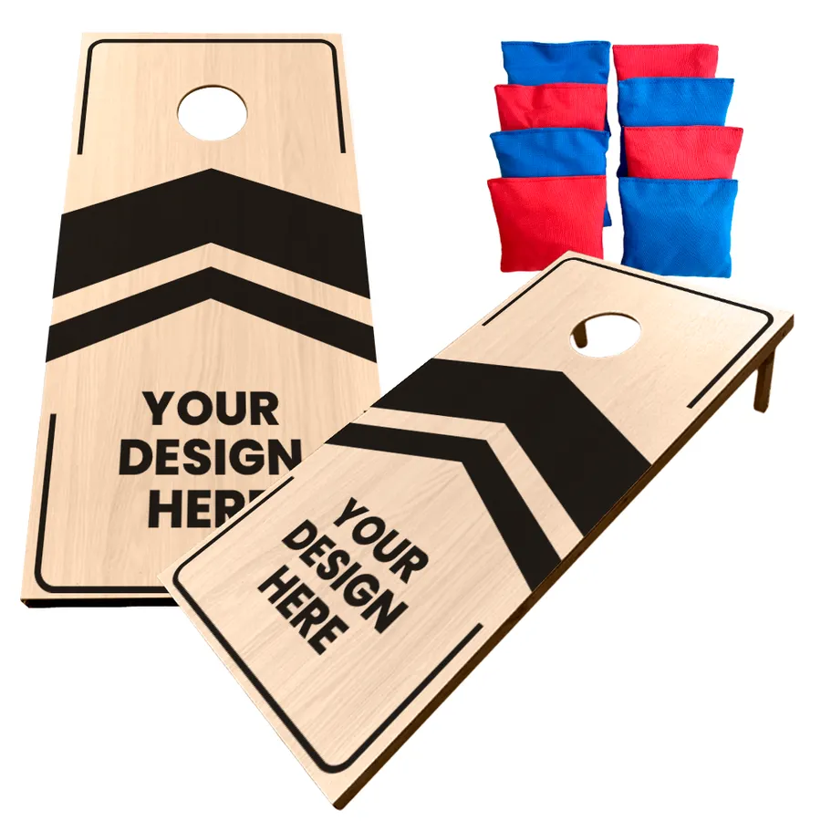 Wooden Cornhole Board Set 1