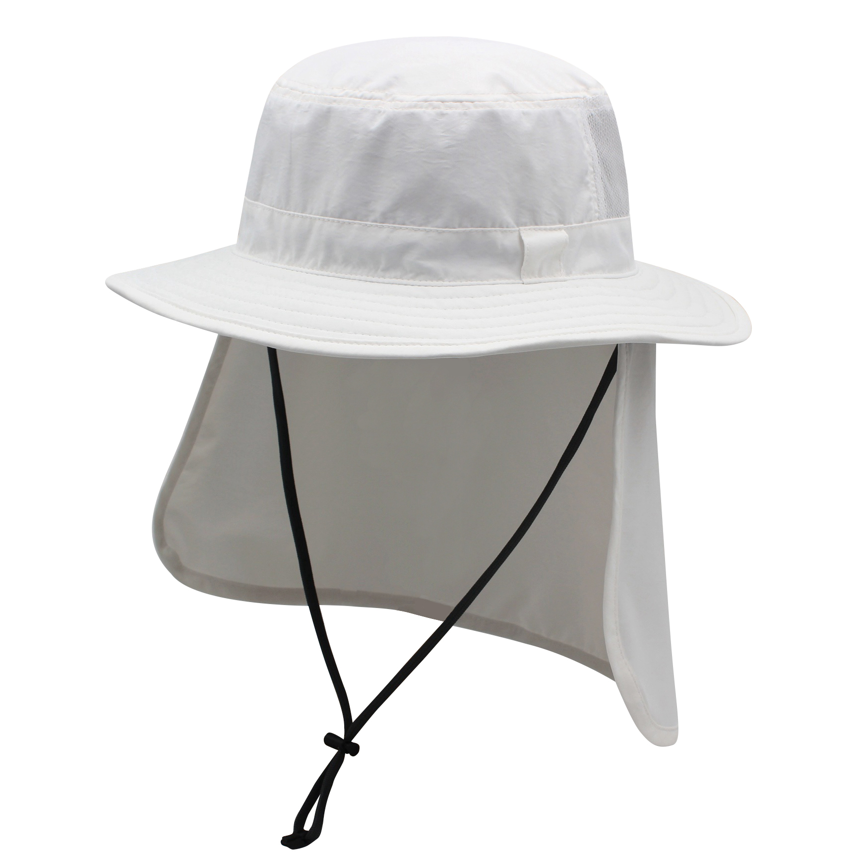 Airy Safari Hat With Flap