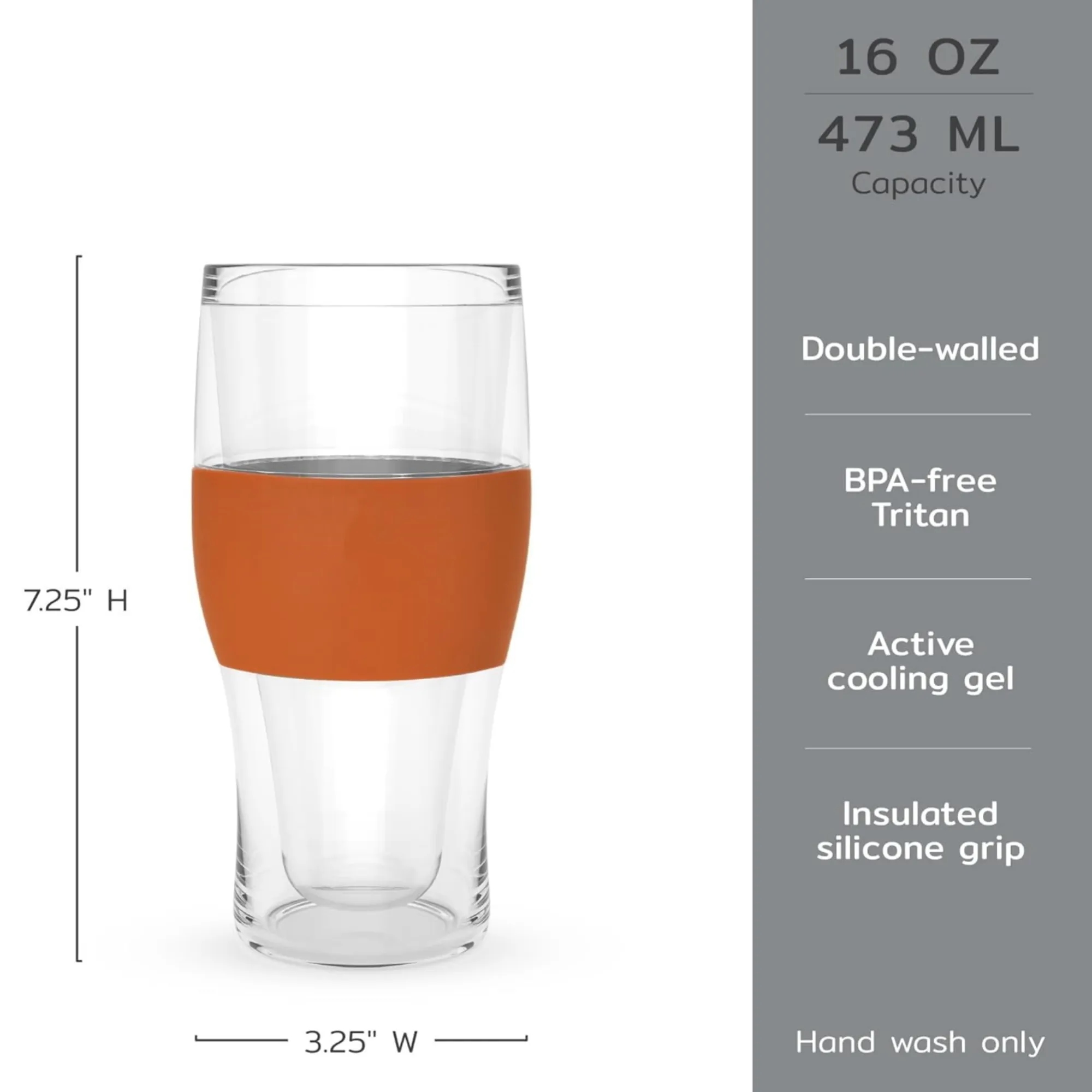 Chilled Double-Walled Silicone Sleeve Drinkware 9