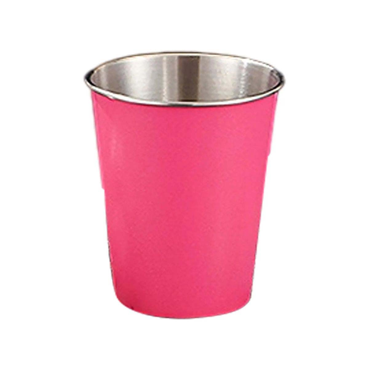 Reusable 12oz Steel Cup Stackable Design 4