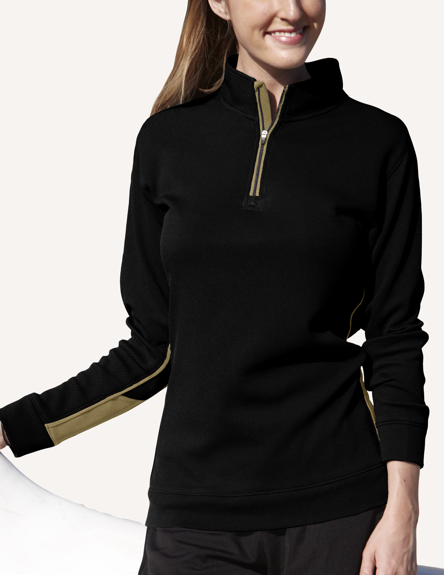 Ladies' Pro-Blitz Long Sleeve Pullover Shirt 3