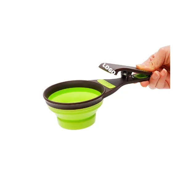 Silicone Multicolor Pet Food Scoop 2