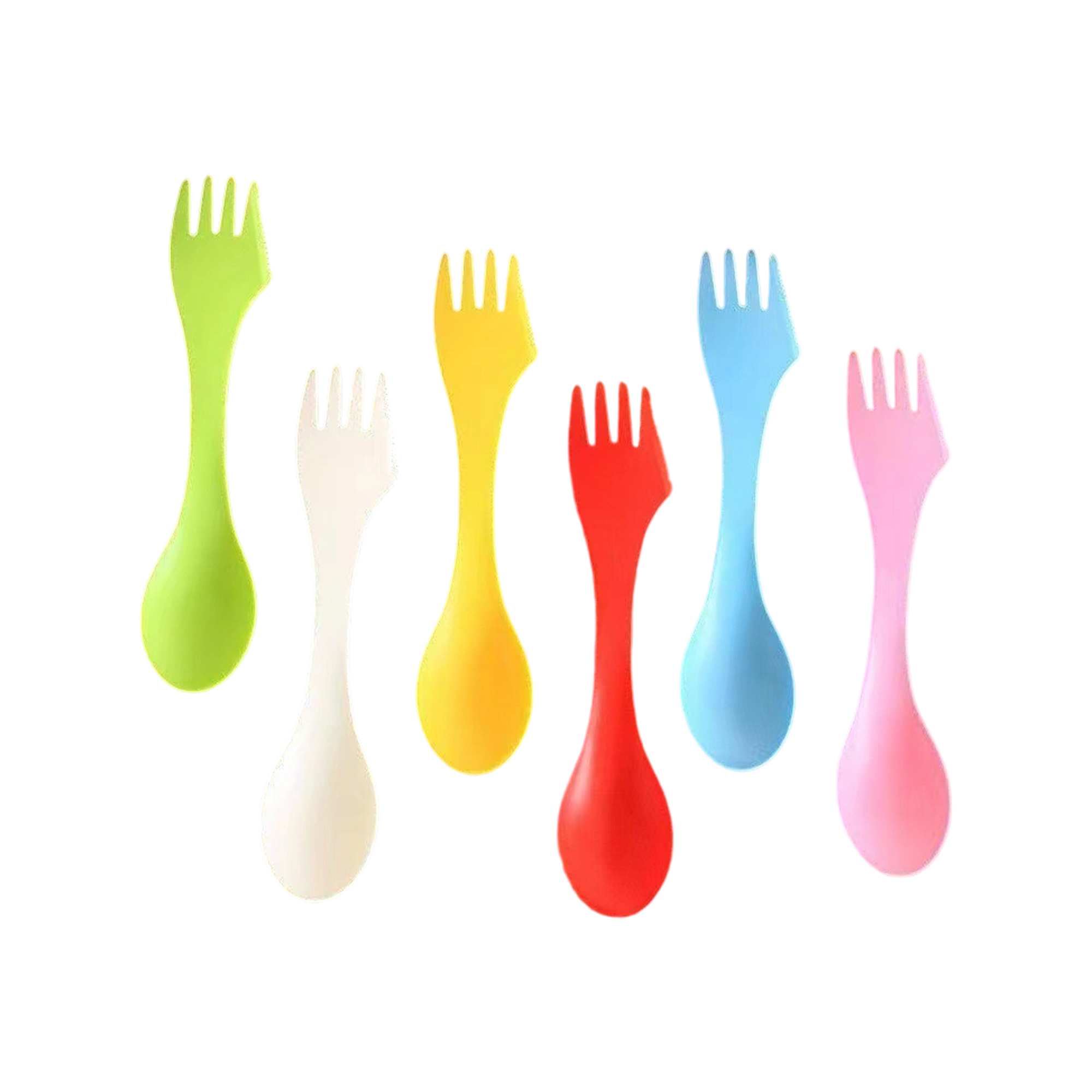Reusable Travel Cutlery Knife Fork Spoon Set 7.1" Length x 1.4" Width 3