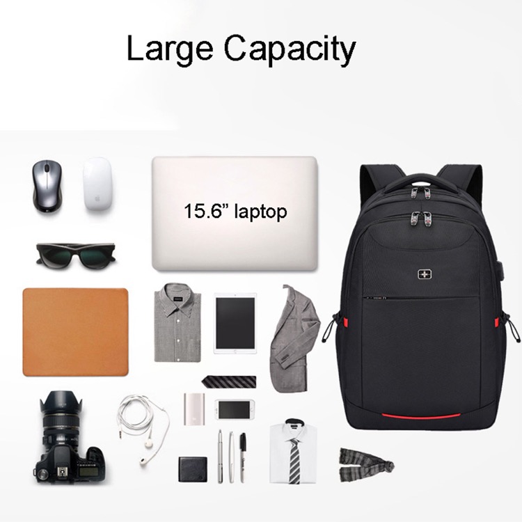 15.6 inch Waterproof Travel Backpack Business Laptop Backpack 8