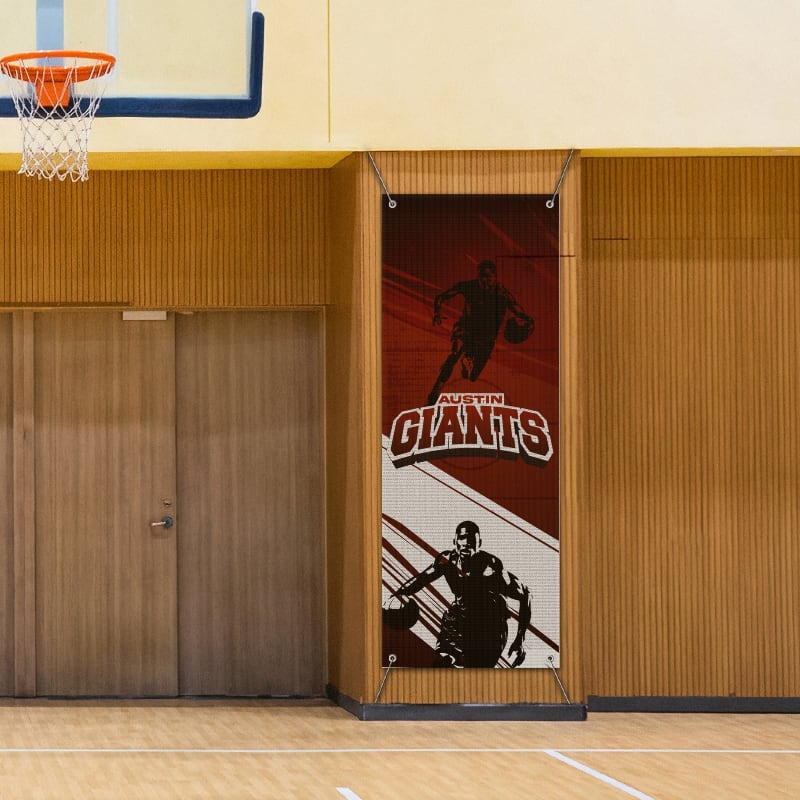 Custom 8' X 3' Mesh Banners 10