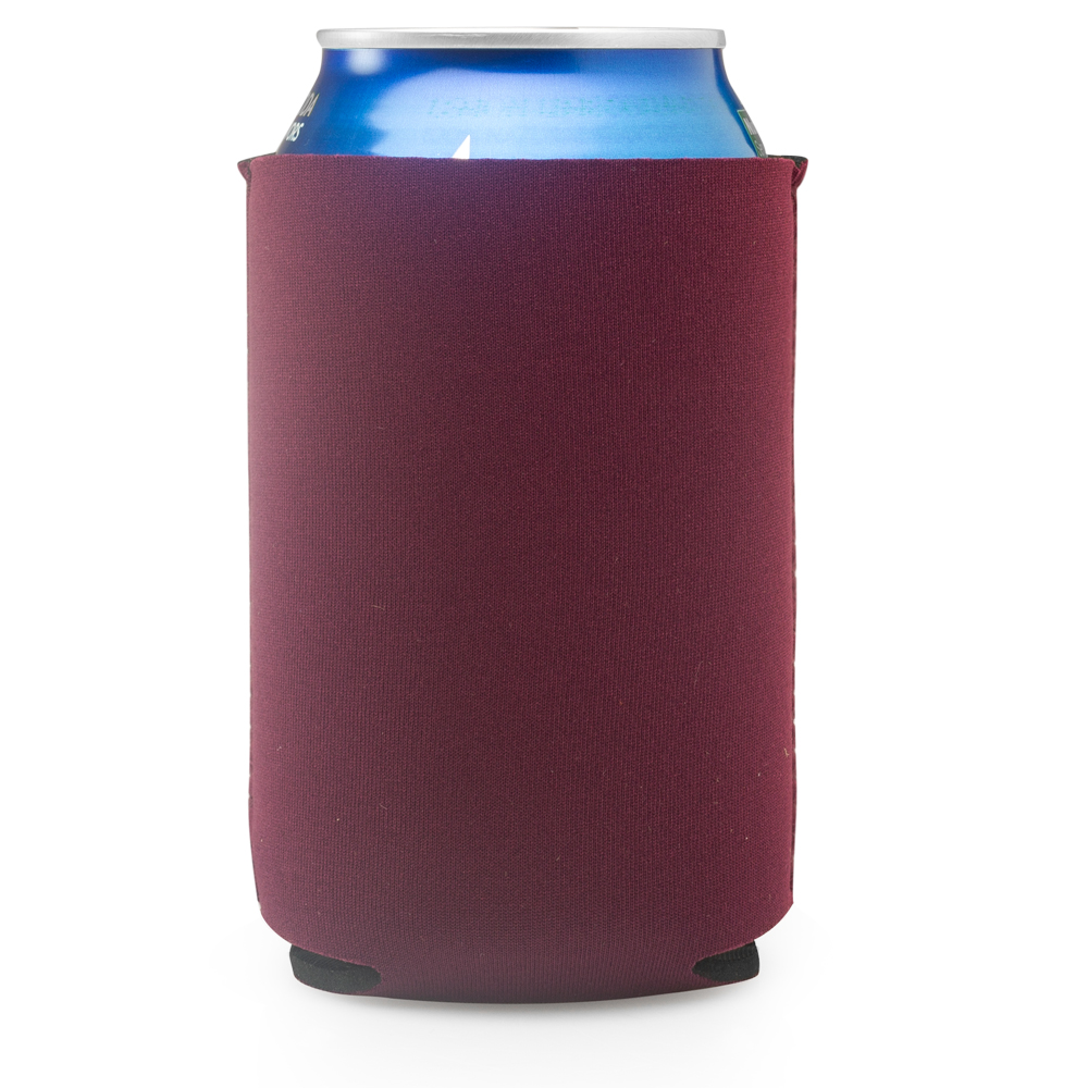 Collapsible Neoprene Can Cooler, custom koozie with logo imprint 3