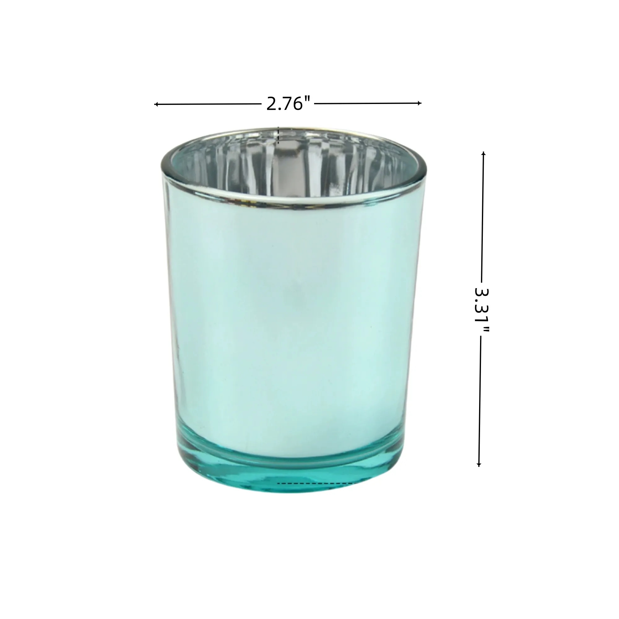 7oz Glass Candle Holder Scented Aromatherapy Cup With Lids 2