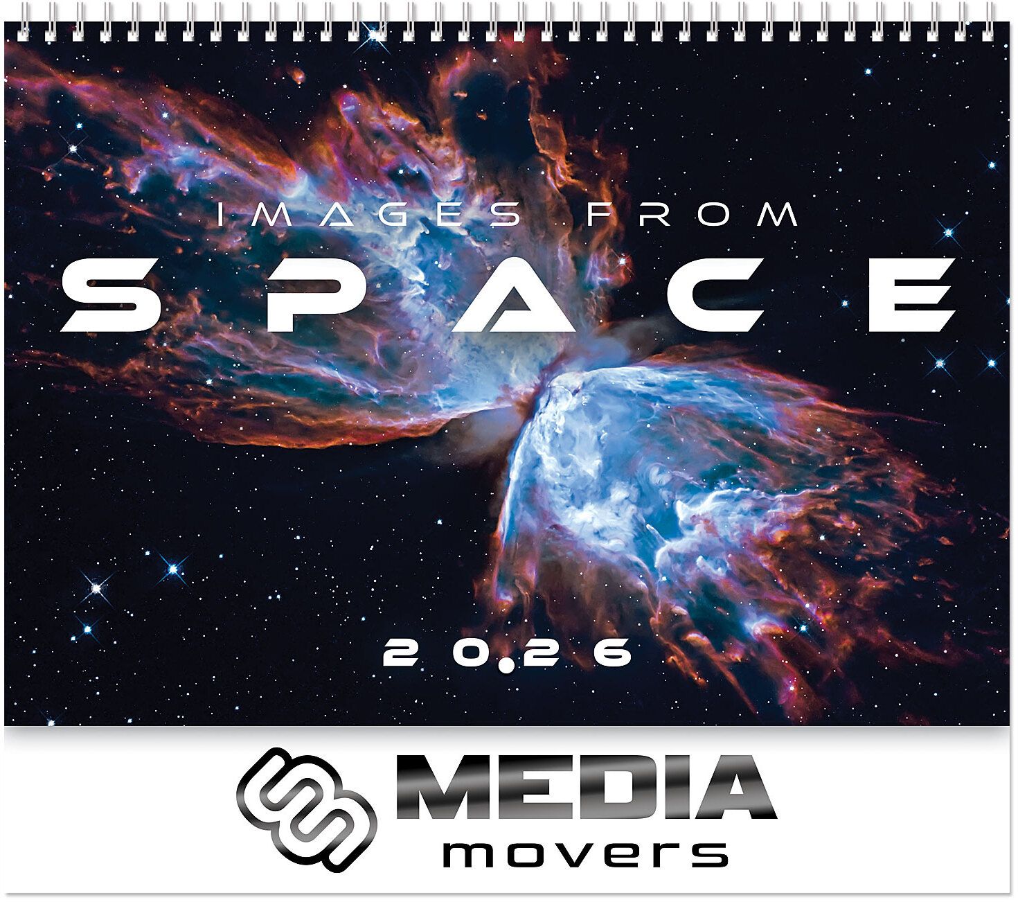 LUXE IMAGES FROM SPACE SPIRAL WALL CALENDAR 21