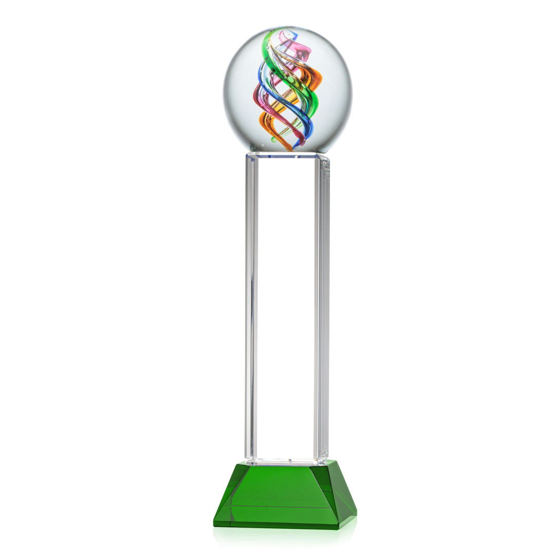 Galileo Award on Stowe Base - Green 3