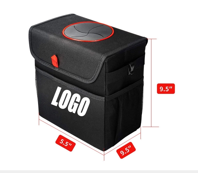 Waterproof Collapsible Trash Can Convenient Hanging Car 3