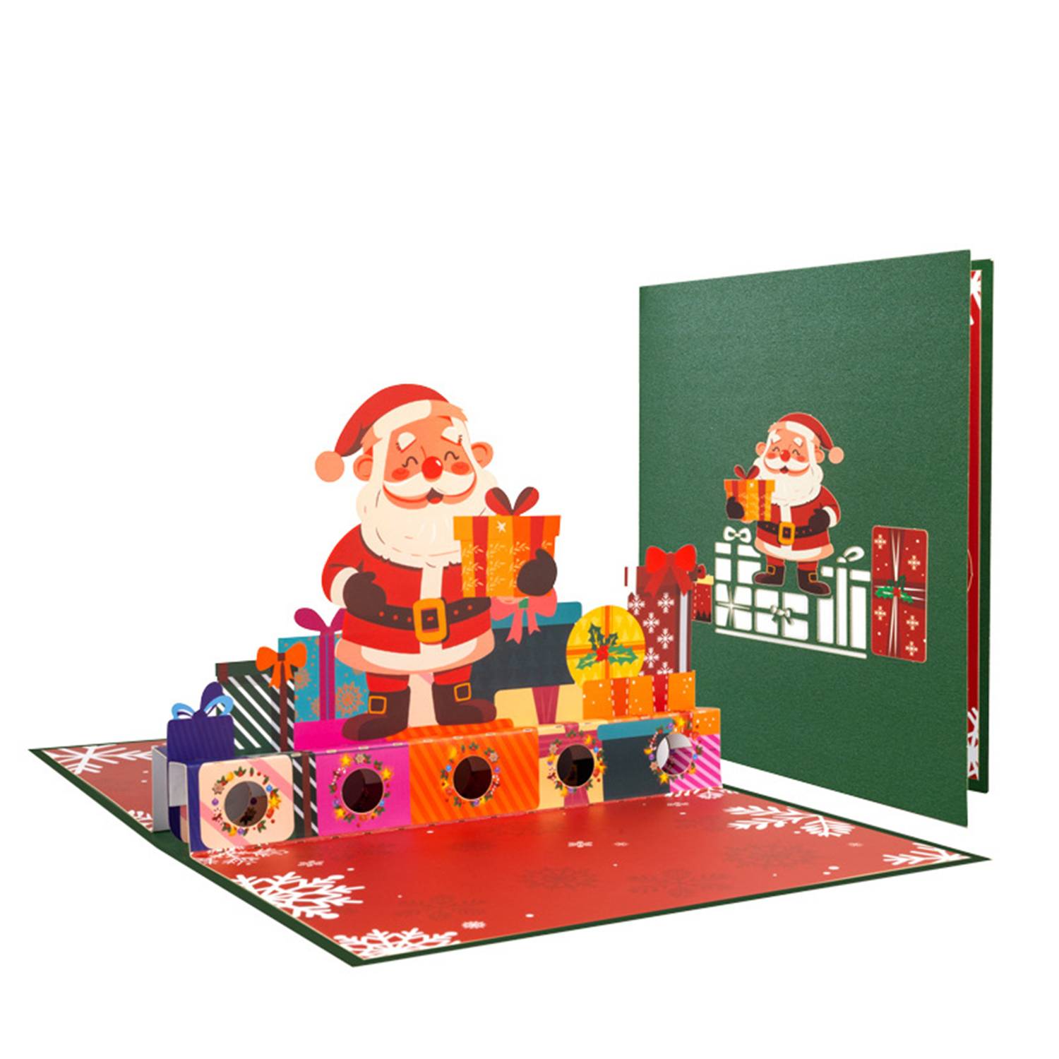 3D Pop Up Christmas Greeting Card 1