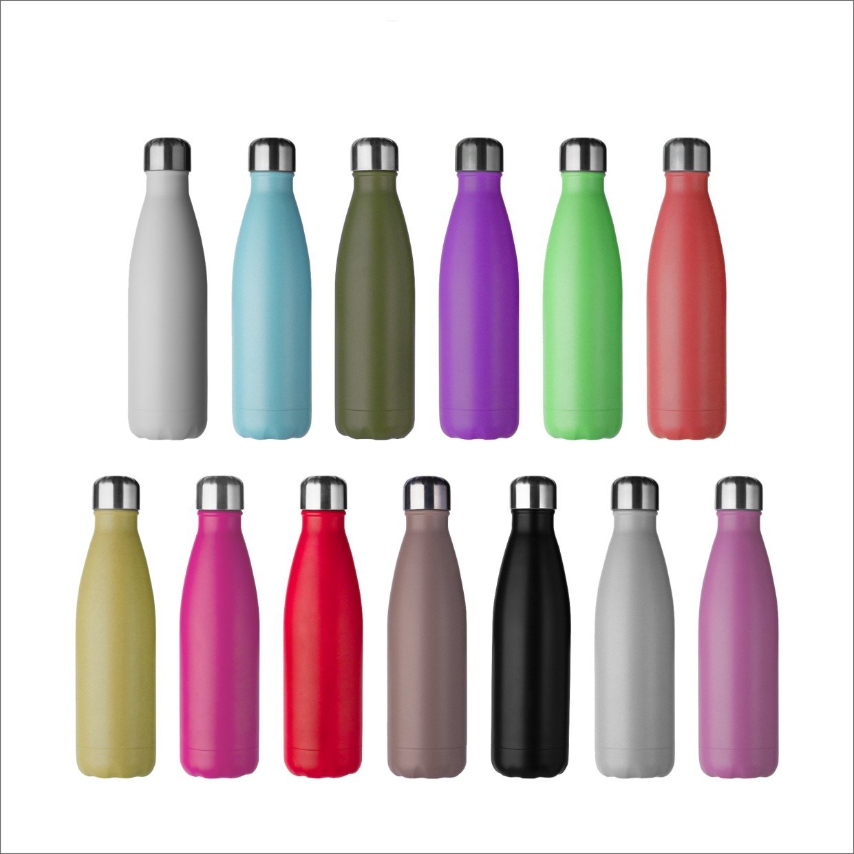 Double Wall Vacuum Insulated Stainless Steel Water Bottle, custom water bottle with logo imprint 4