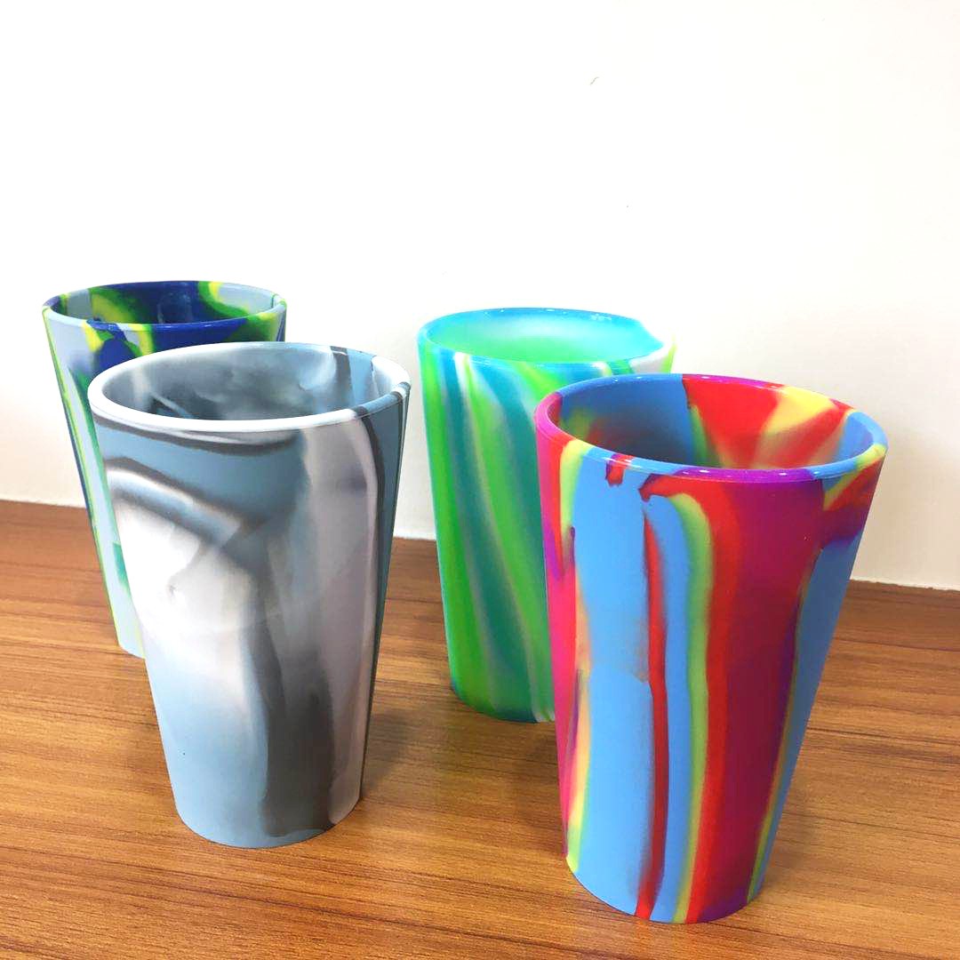 Sturdy Silicone Cup Drink Ware Glass Set 1