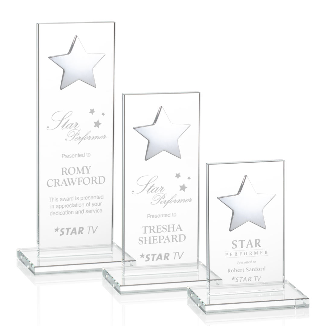 Dallas Star Award - Amber/Silver