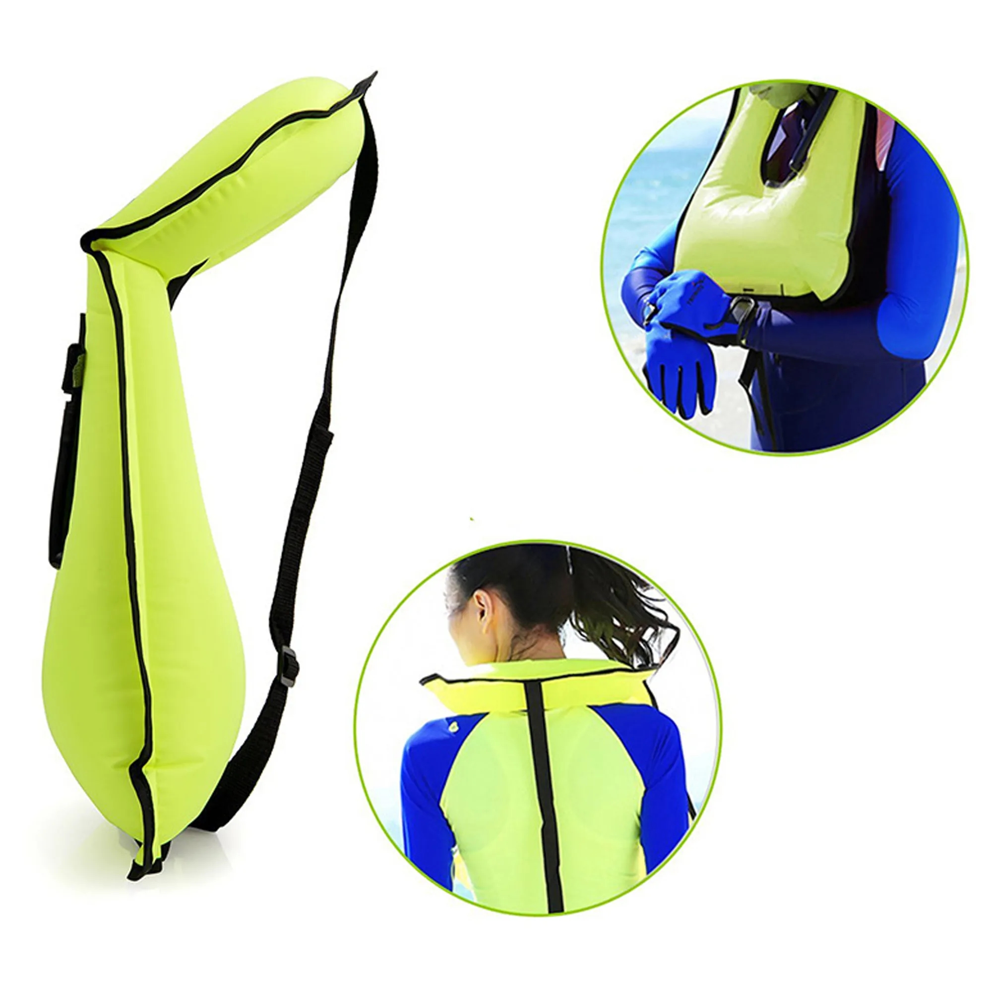 Inflatable Swim Arm Bands Floater Sleeves Swimming Rings 8