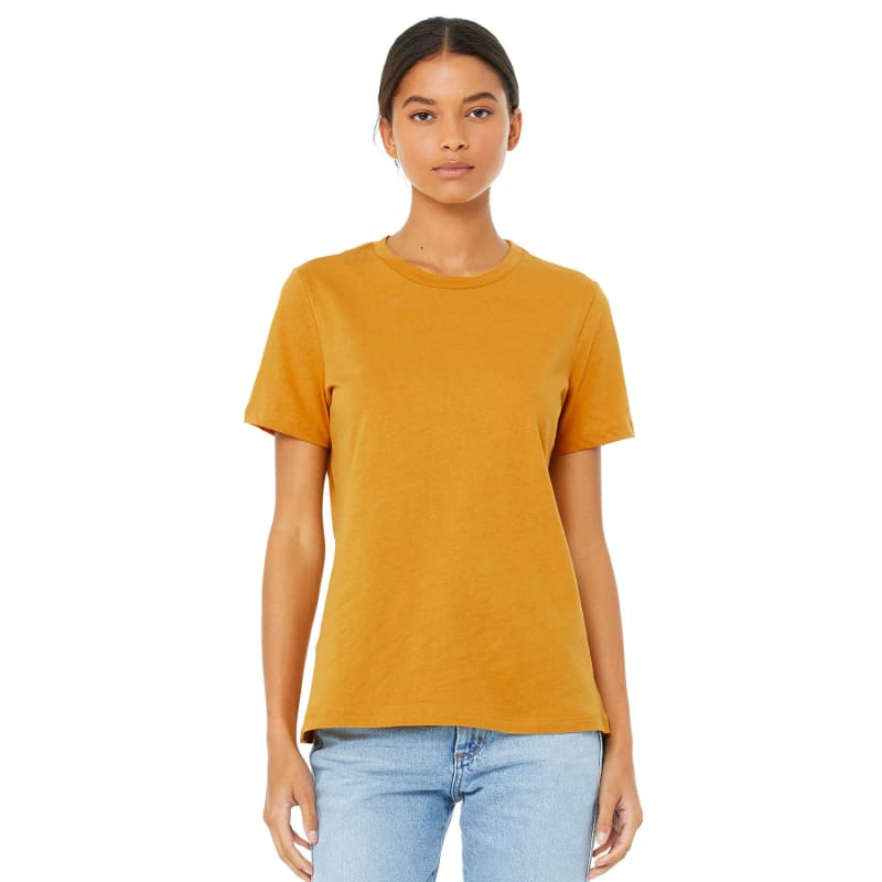 Bella + Canvas Ladies' Relaxed Heather CVC Short-Sleeve T-Shirt 24