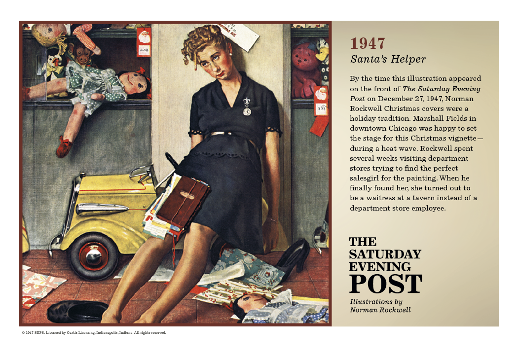 Triumph® Calendars The Saturday Evening Post Pocket Calendar 56