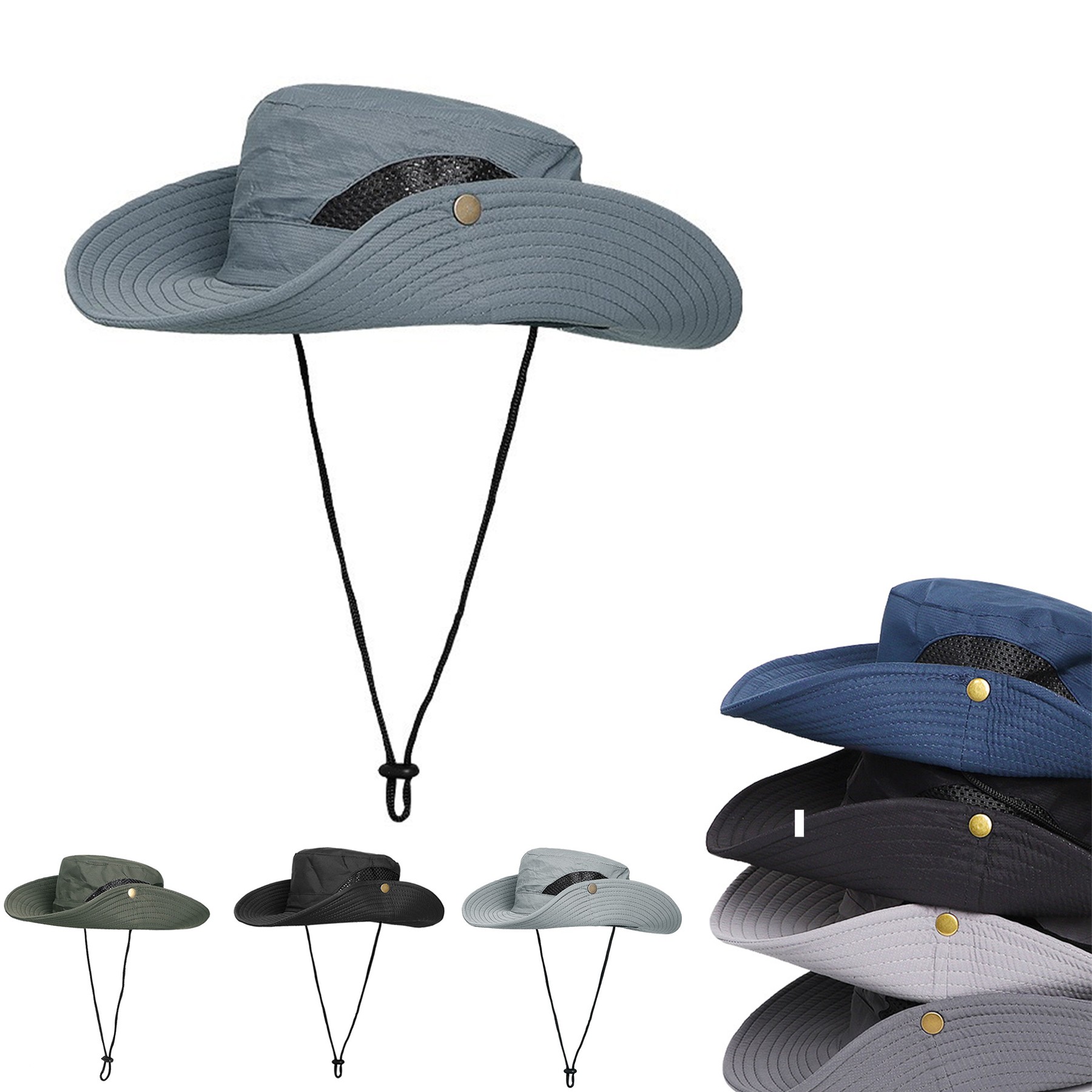 Breathable Quick Drying Fisherman Hat 3