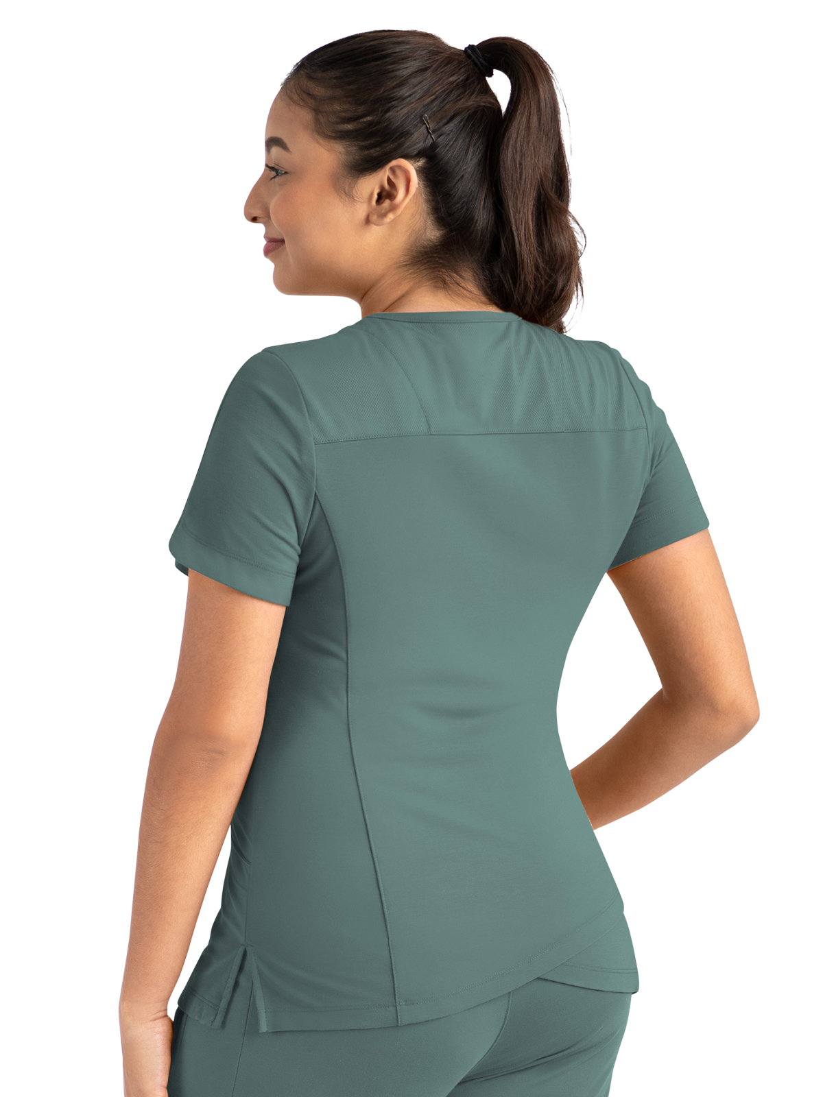 Maevn - Focus - Women's Two-Pocket Tulip-Neck Top 24