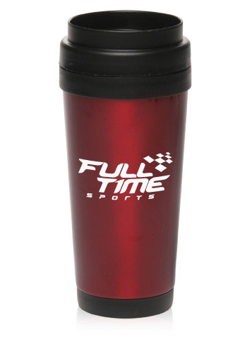 16 oz Budget Stainless Steel Insulated Travel Mug 1