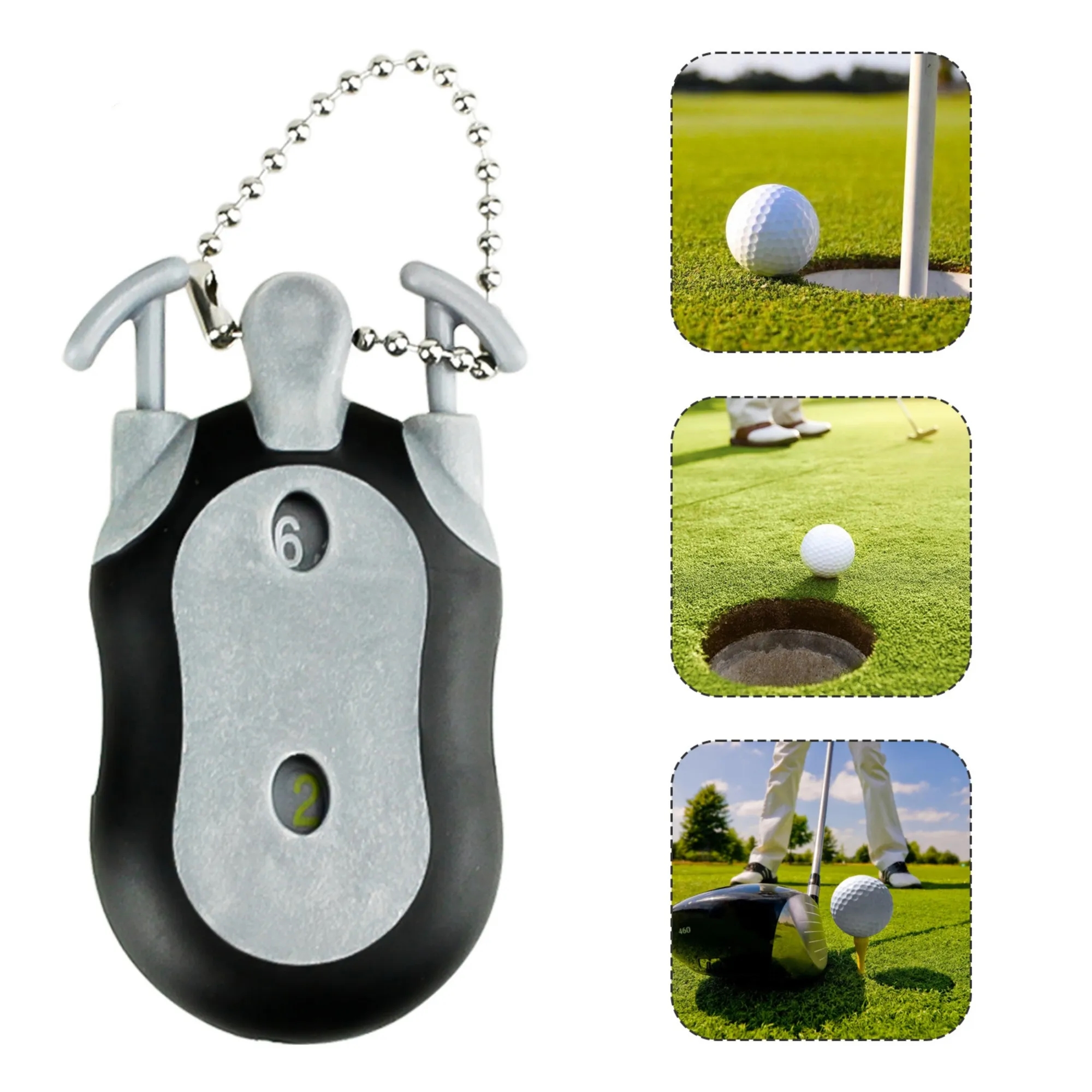 Mini Portable Golf Score Counter 4