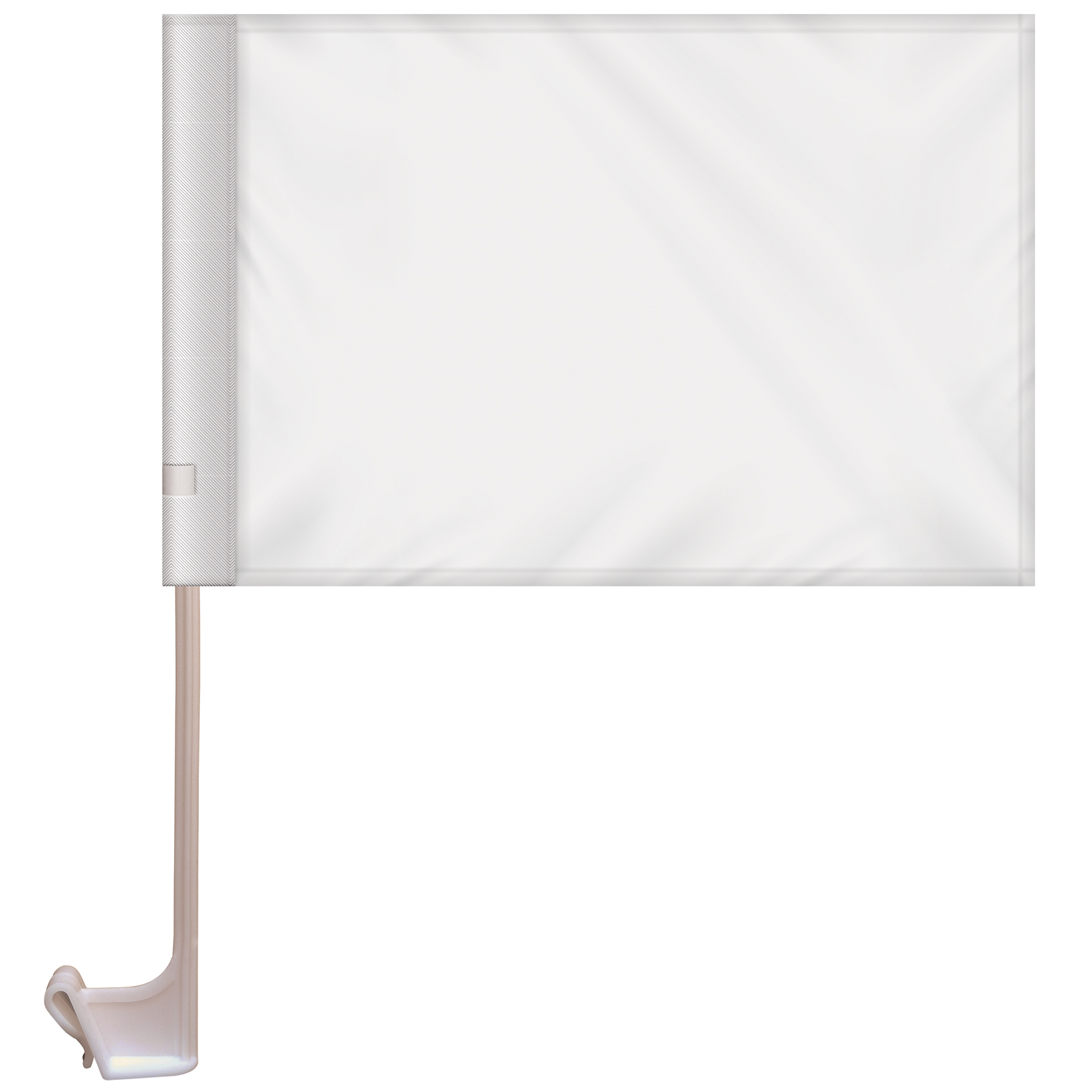 7.5" x 10.5" Stationary Use Single Reverse Car Flag 7