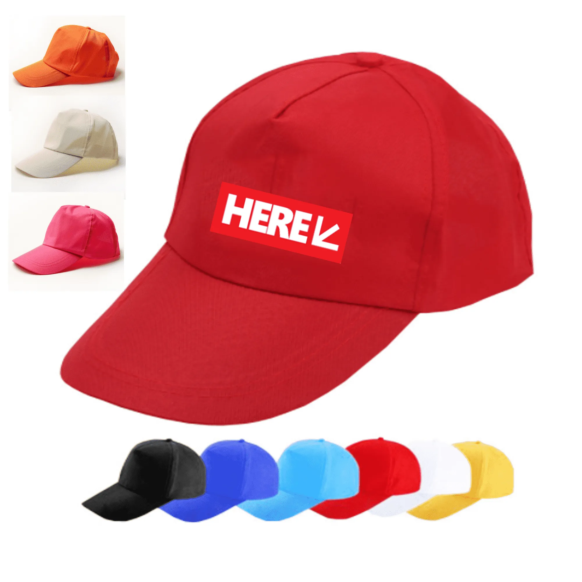Full Color Cool Sun Cap For Adults Hats Ball Headgear 2