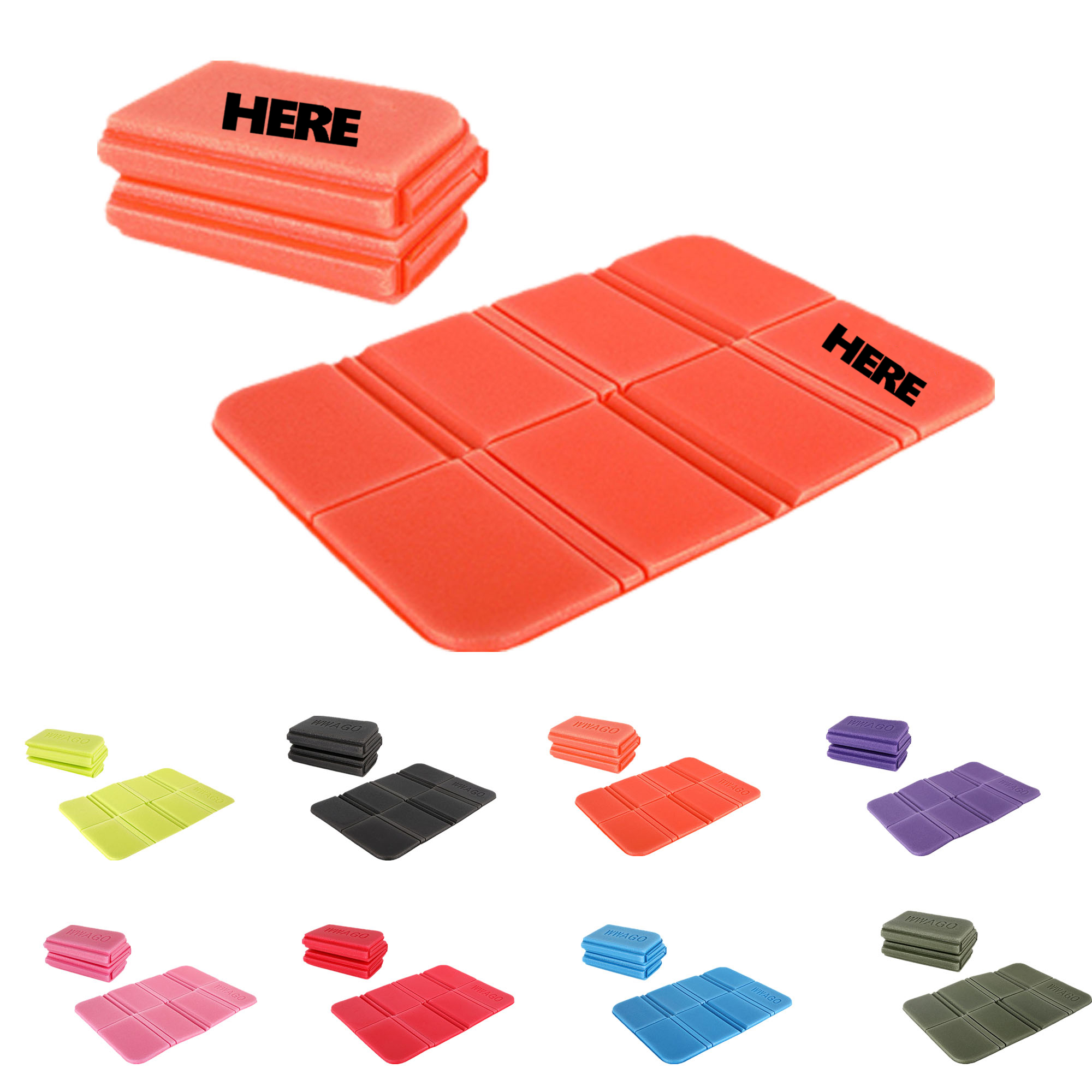 Portable Outdoor Folding Foam Seat Cushion for Camping 2