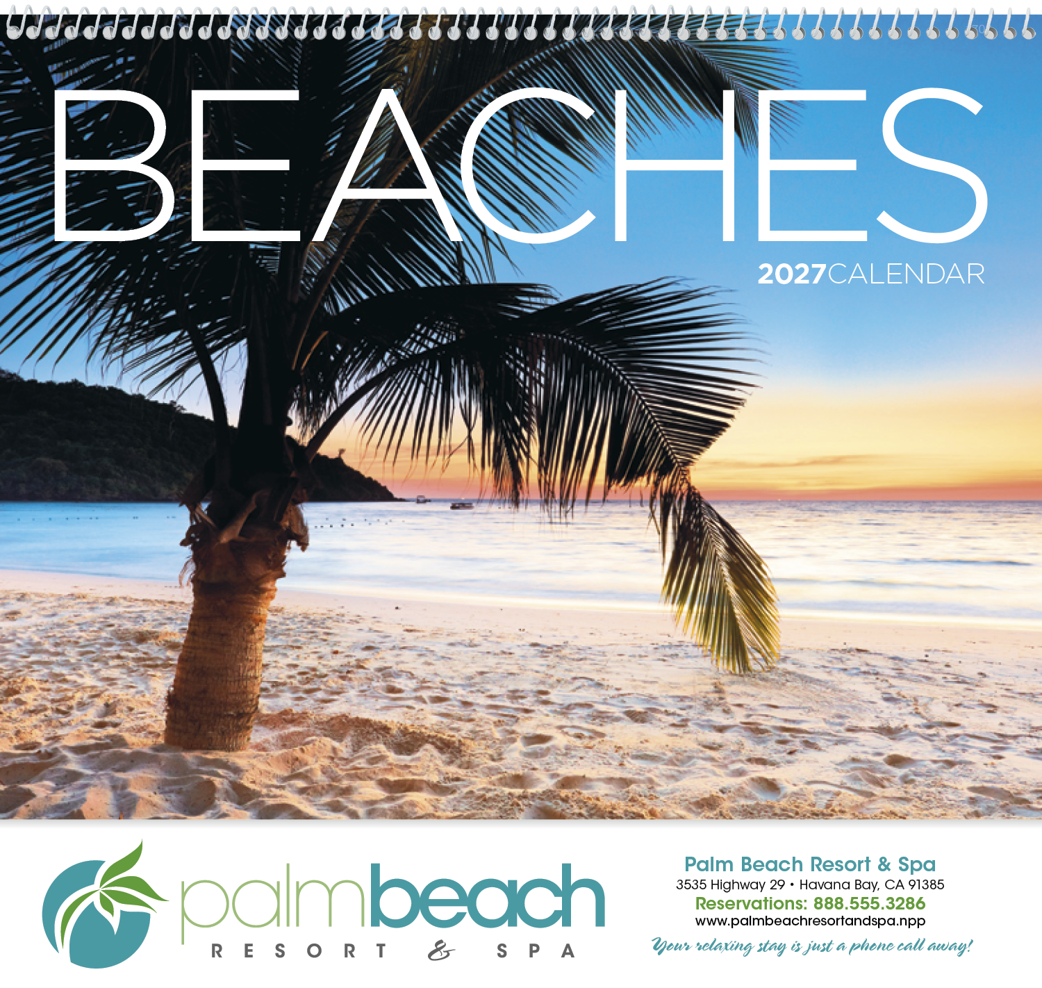 Triumph® Calendars Beaches Calendar 65
