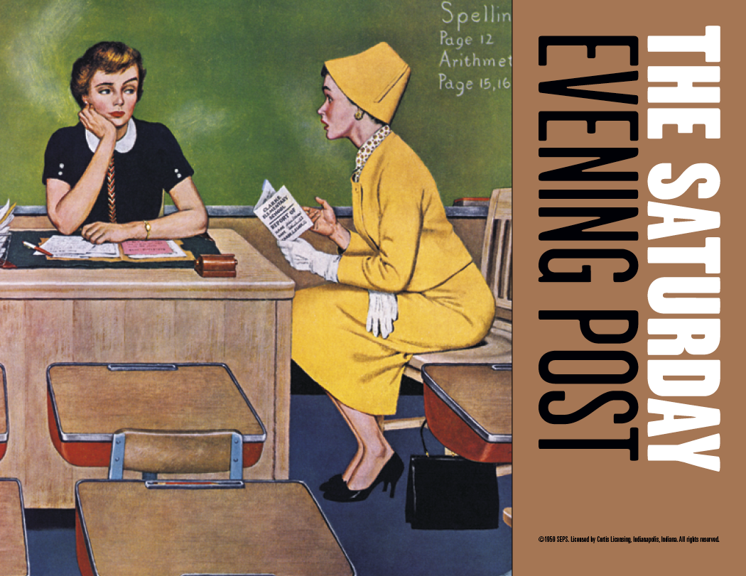 Good Value™ The Saturday Evening Post - Stapled Calendar 10