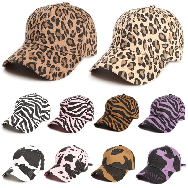 Adjustable Leopard Print Baseball Cap 5