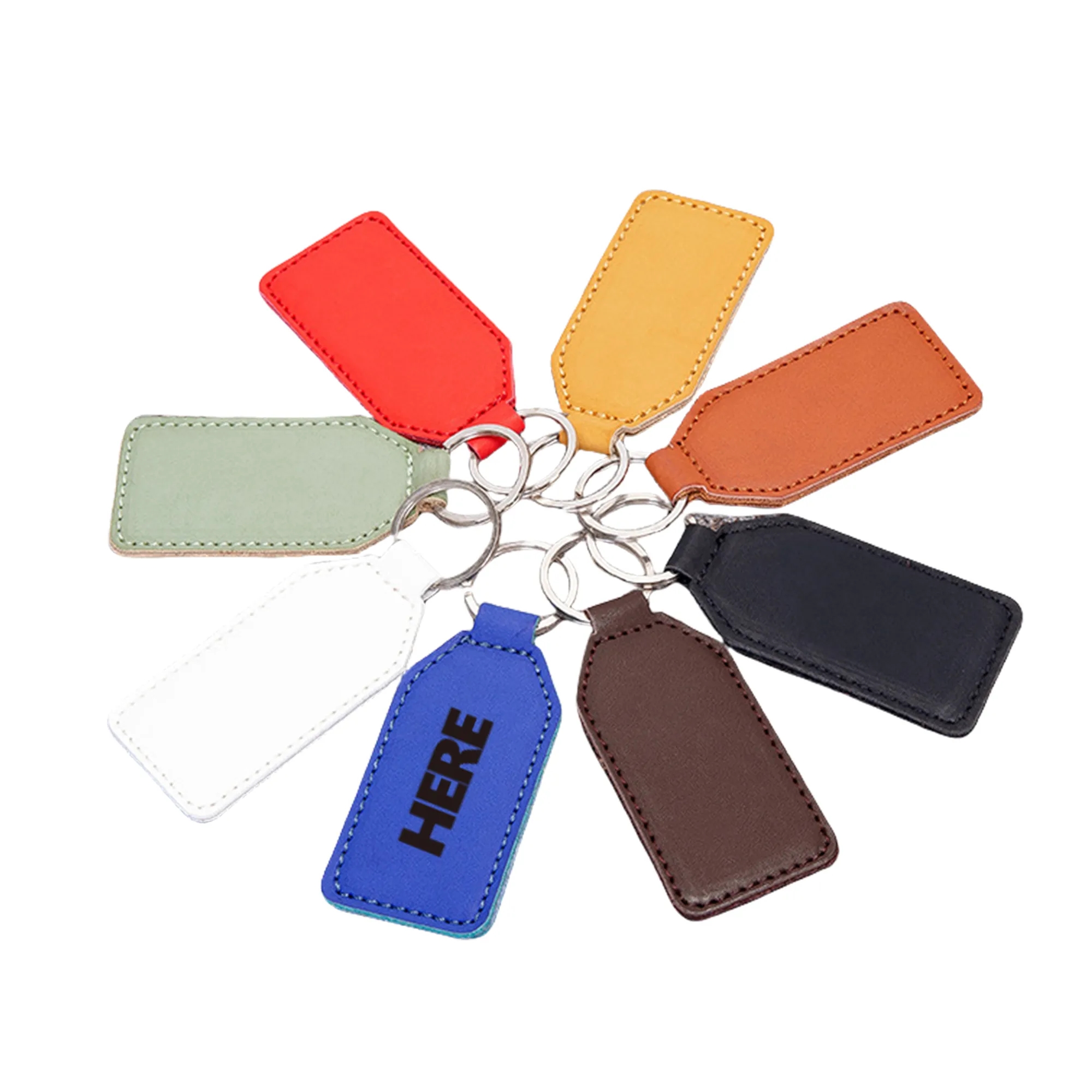 PU Leather Car Keychian