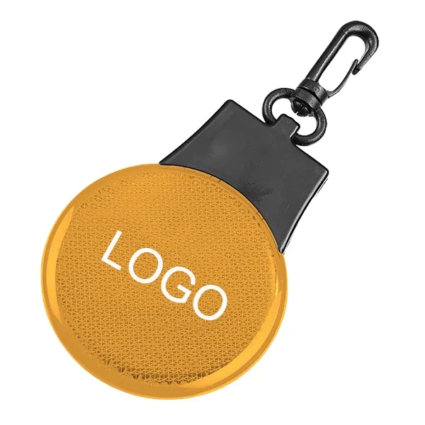 Safety Reflector Flashlight Keychain 6