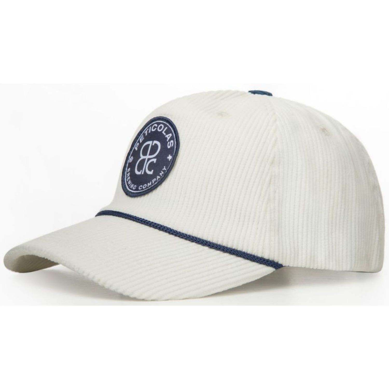 Premium 5-Panel Rope with halfmoon buckram Corduroy fabric with Snapback Closure Cap 6