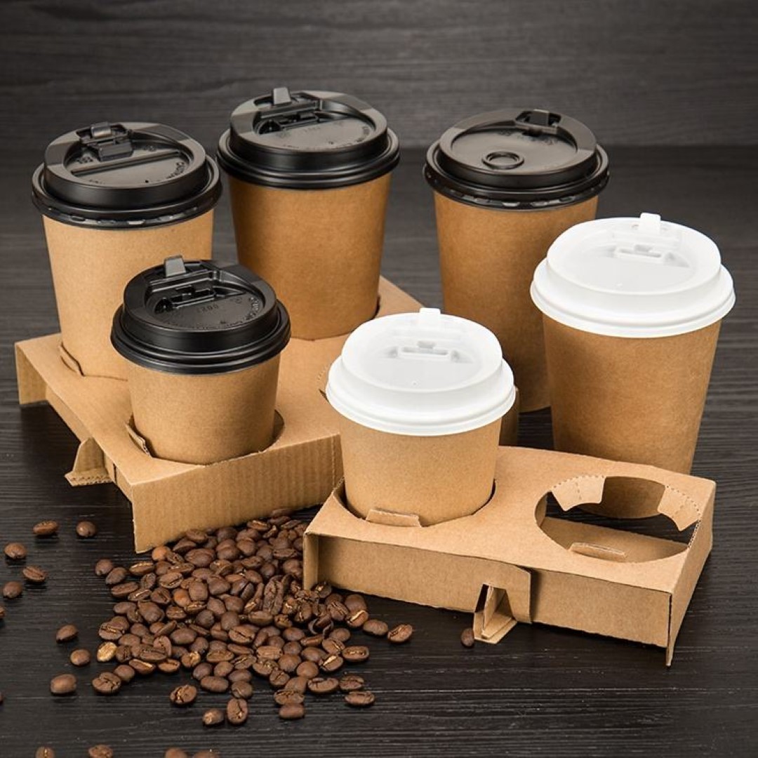 Kraft Paper Cup Holder 5