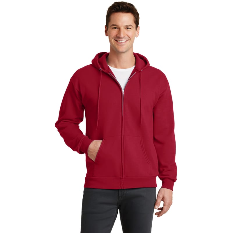 Port & Company - Core Fleece Full-Zip Hooded Sweatshirt., custom hoodie or sweatshirt with logo imprint 85