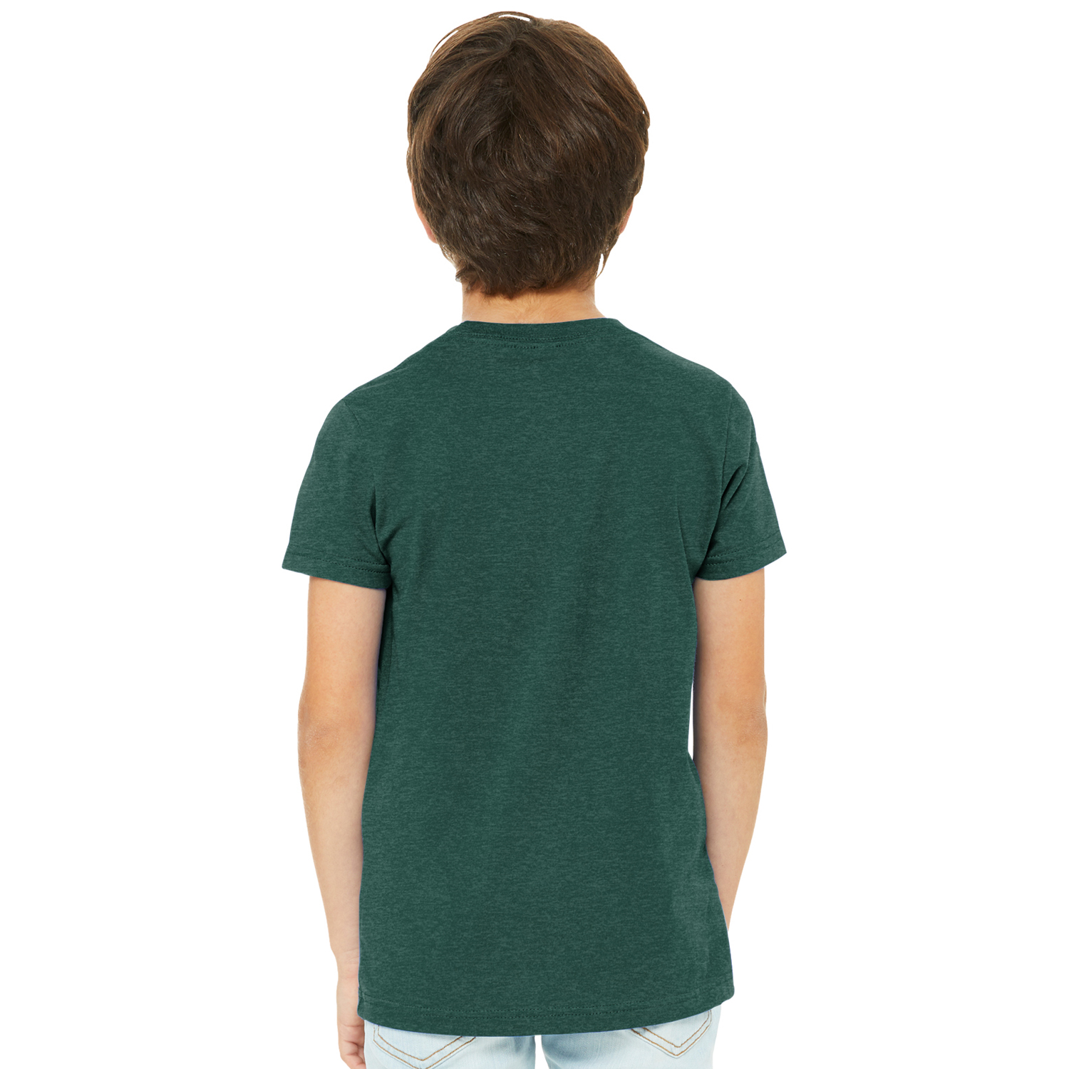 BELLA+CANVAS® Youth Heather CVC Tee 3