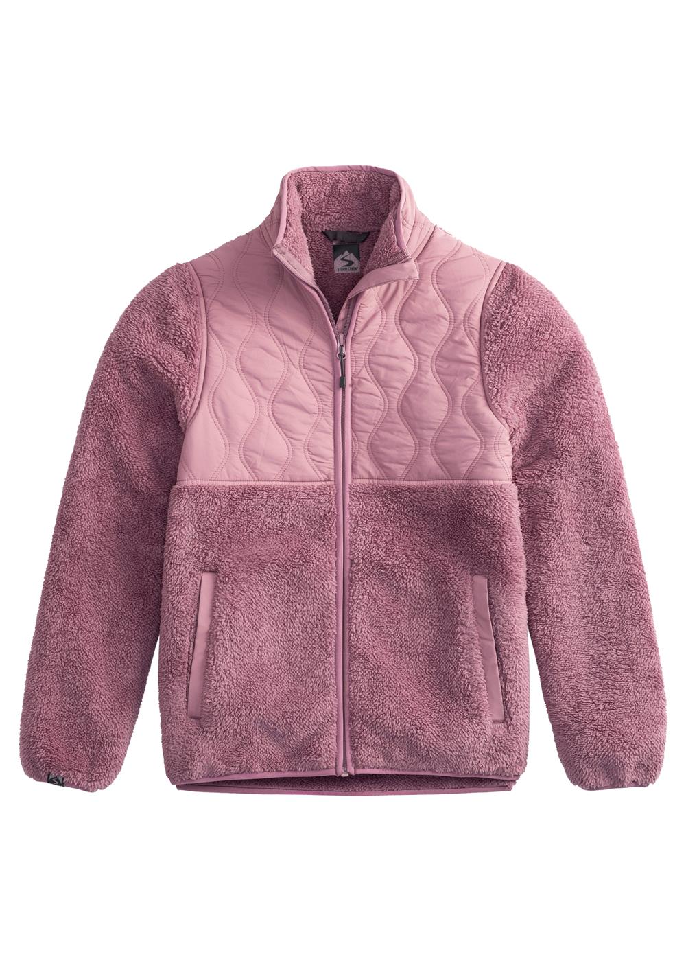 Storm Creek Women's Teddy Quilted Teddy Fleece Jacket 3