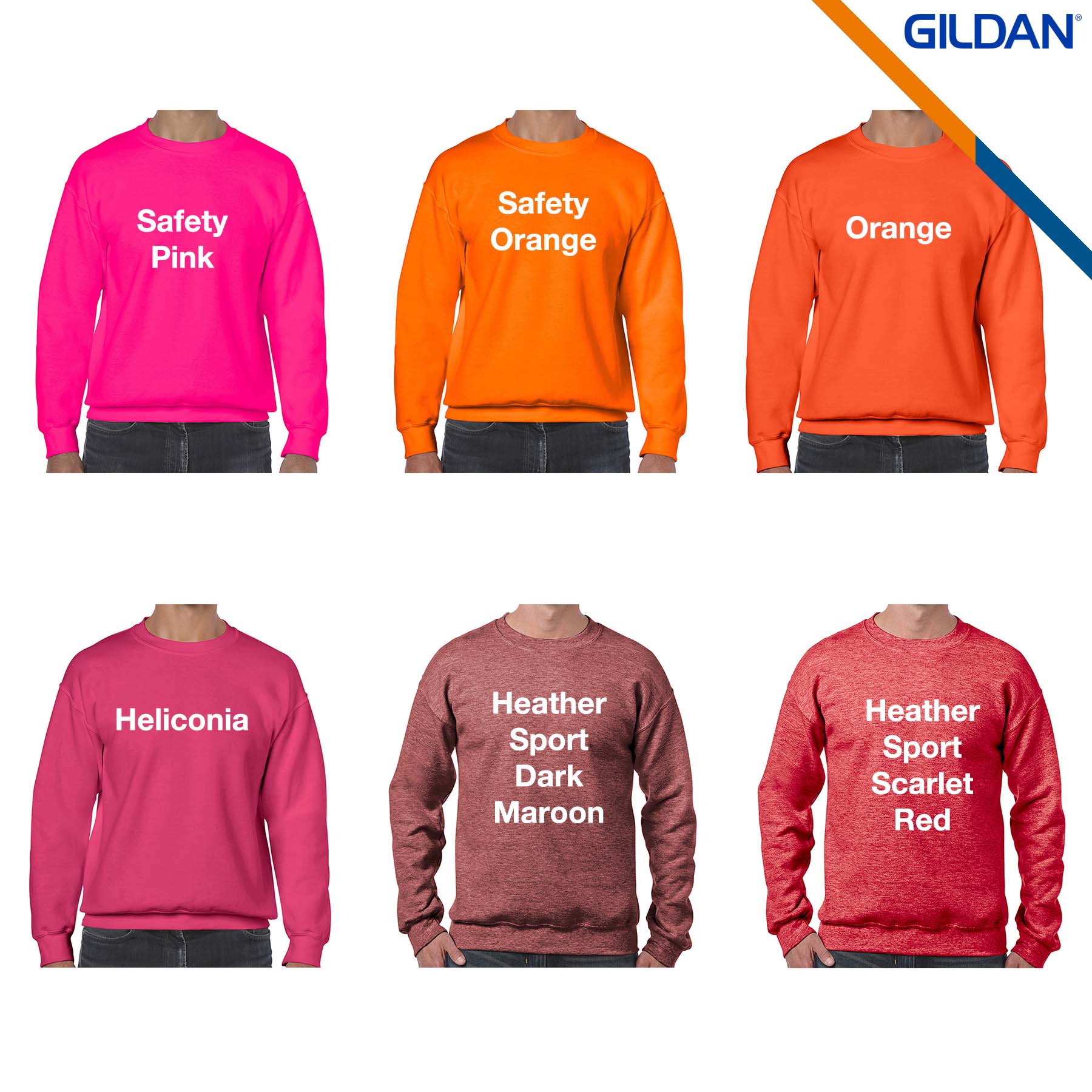 Gildan® Heavy Blend Adult Crewneck Sweatshirts 6