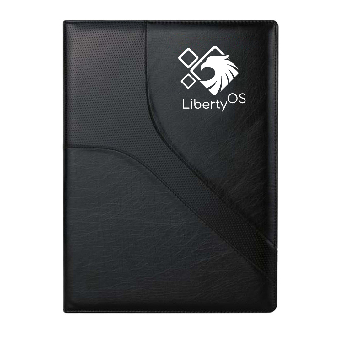 Leatherette Padfolio with Interior Pockets, Pen Holder & Notepad 5