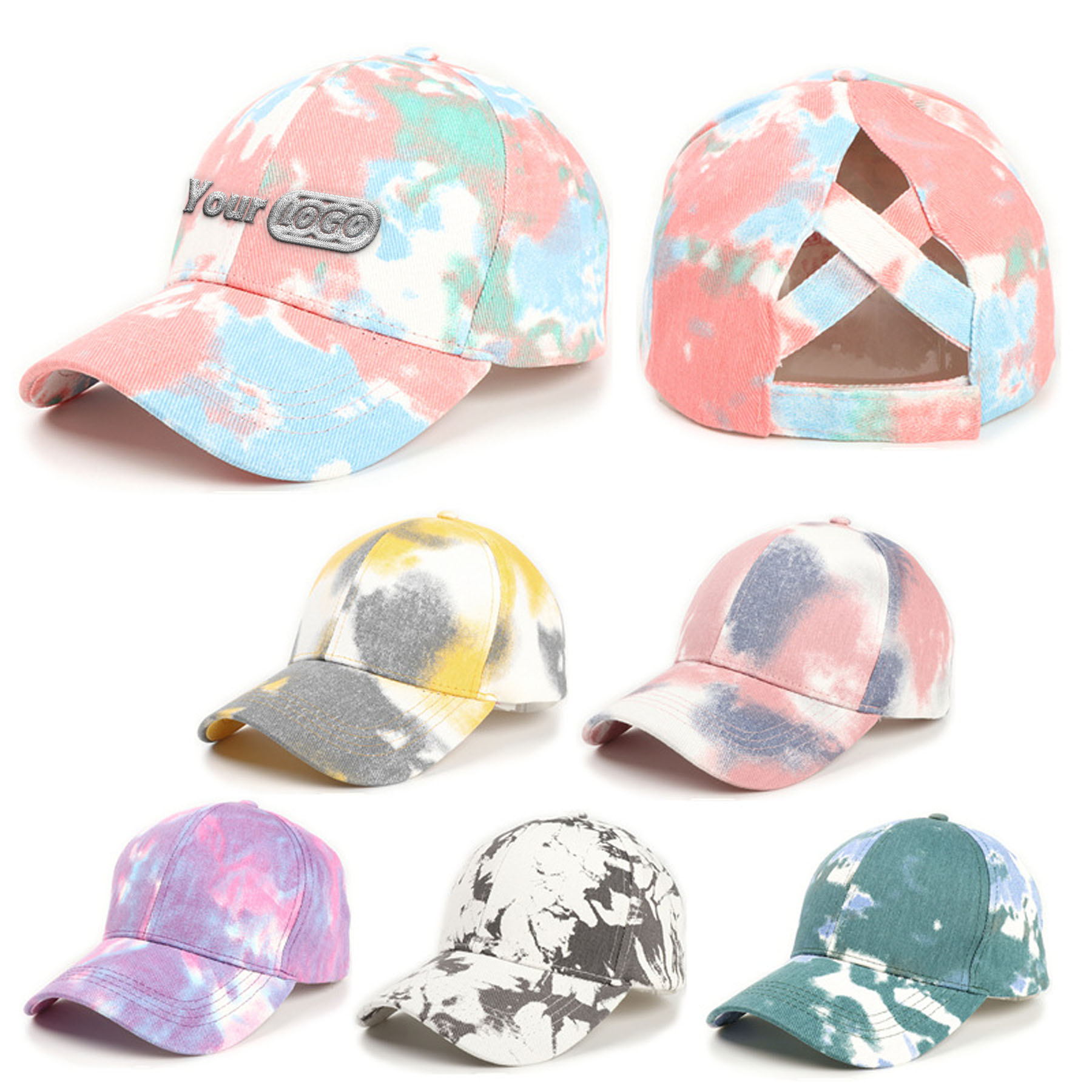 Tie-Dye Baseball Cap 1