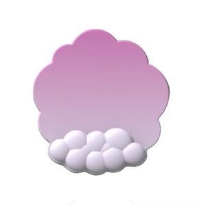 Gradient Cloud Memory Foam Wrist Support Mouse Pad 7