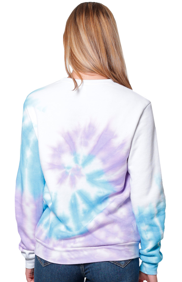 UniseXSwirl Tie Dye Crew Sweatshirt 2
