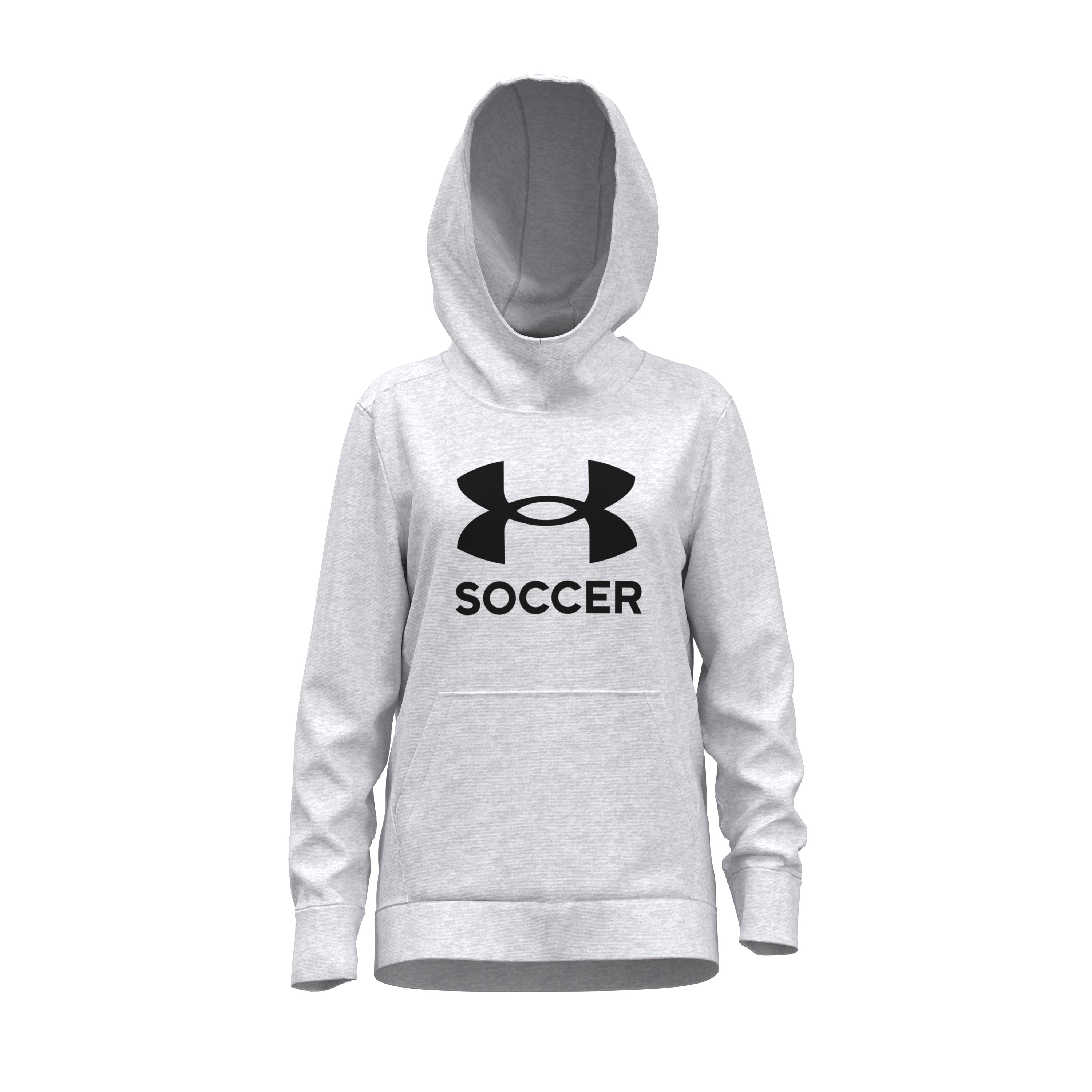 Girls' Armour Fleece Soccer Graphic Hoodie 1