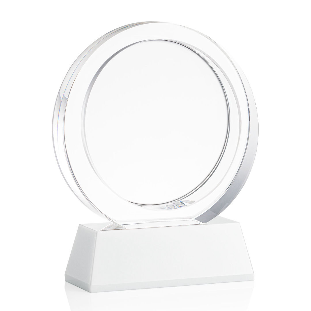 Templeton VividPrint™ Award on Base - White 17