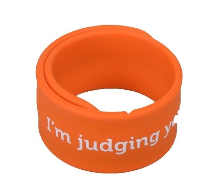 Silicone Slap Bracelet 1