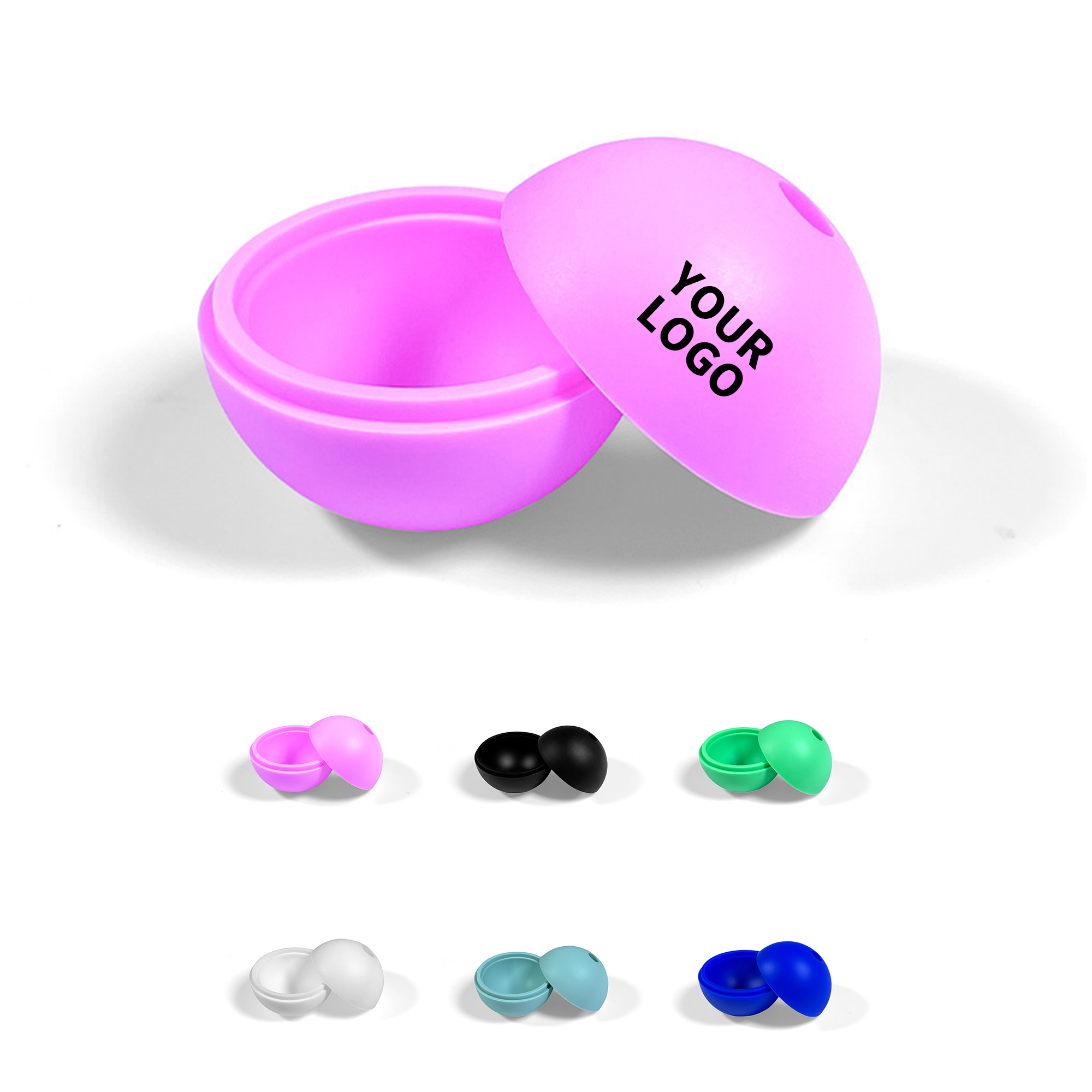 Single Cavity Silicone Round Mold 2.3" Length 7