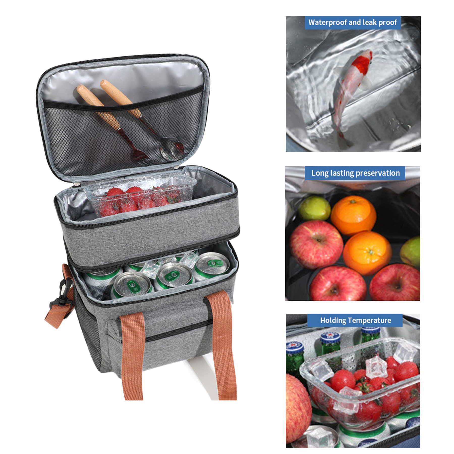 Double Layer Simple Thermal Insulation Bag 4